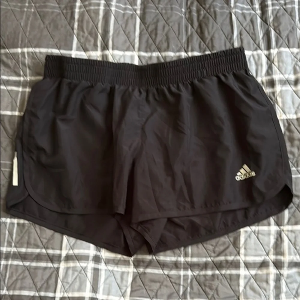 Adidas Women's Black Running Shorts 3” Inseam. NWOT Sz Small Lined - Picture 1 of 7